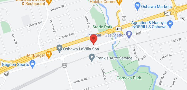 map of 650 OXFORD ST